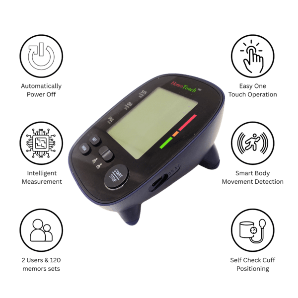 HemoTouch Upper Arm Blood Pressure Monitor (FC-BP100) - Image 2