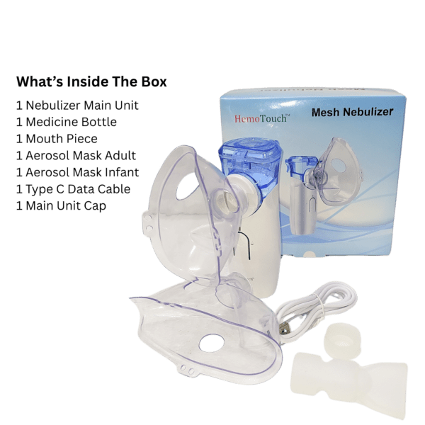 HemoTouch Mesh Portable Handheld Nebulizer - YS35 - Image 6