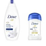 Dove Deeply Nourishing Shower Gel 500ml With Original Moisturizing Cream Deo Stick 40ml