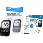 K-Life GluNeo Lite Blood Glucose Monitor With 50 Test Strips