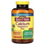 Nature Made Calcium Magnesium Zinc, D3 300 Tablets