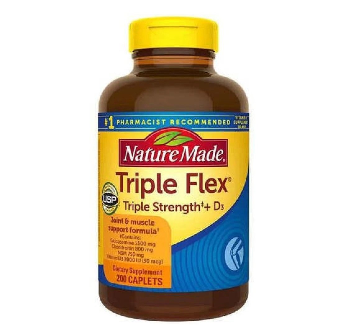 Nature Made Triple Flex Strength D3 200 Caplets