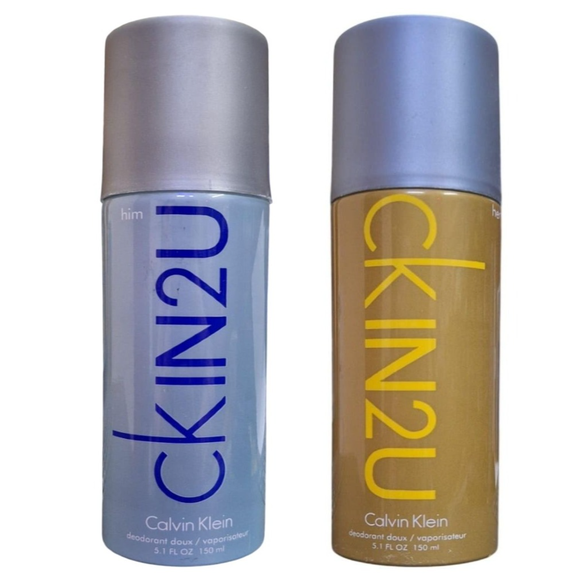 Ck In2u Perfume by Calvin Klein for Men and Women Combo 150ml