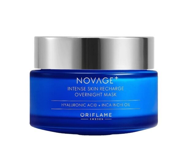 Oriflame Novage+ Intense Skin Recharge Overnight Mask 50 ml