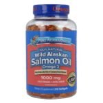 Pure Alaska Omega 3 Wild Salmon Oil 1000 mg 210 Softgels