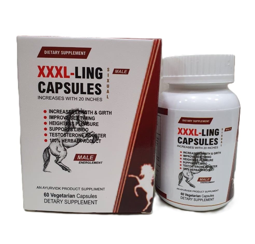 XXXL- Ling 60 Capsule (Discreet Packaging)