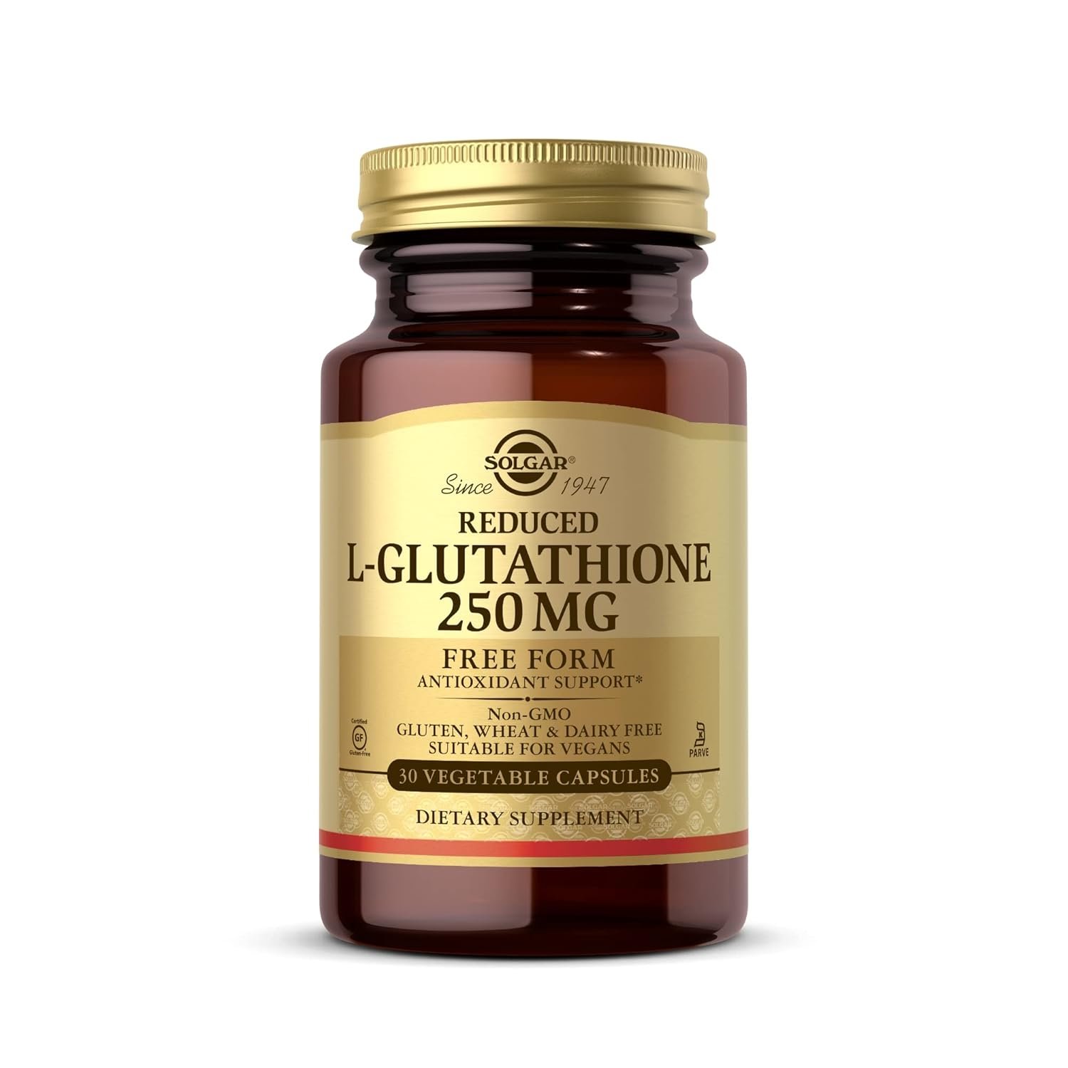 Solgar Reduced L-Glutathione 250 mg 30 Capsules