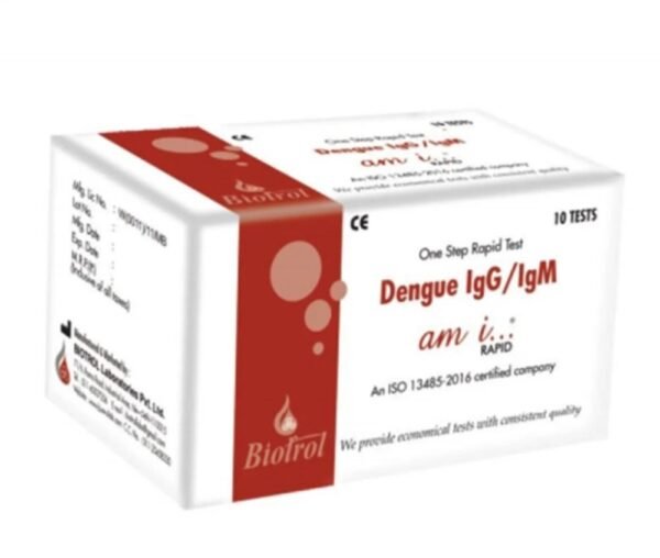 Am I Rapid Dengue1gG/IgM Rapid Test of 10