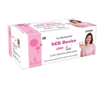 Am I Rapid One Step Rapid hCG Pregnancy 50 Strip