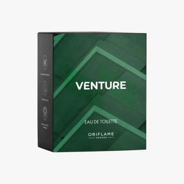 Oriflame venture Eau de Toilette 50ml with Free neem comb