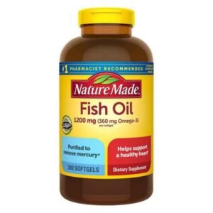 Nature Made Fish Oil 300 Softgels 1200mg