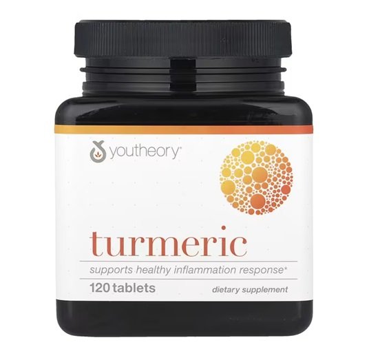 Youth Theory Turmeric 120 Tablets