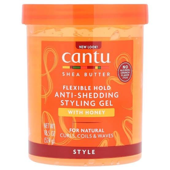 Cantu Shea Butter Flexible Hold Anti Shedding Styling Gel 524gm