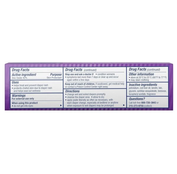 Desitin Maximum Strength Diaper Rash Cream 136gm - Image 2
