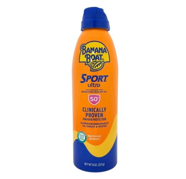 Banana Boat Sport Ultra Clear Sunscreen Spray 50 Plus 227gm