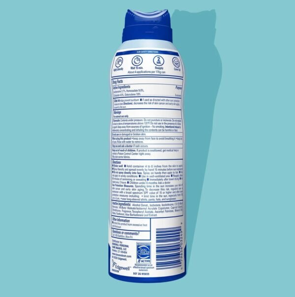 Banana Boat Light As Air Clear Sunscreen Spray 50 Plus 170gm - Image 2