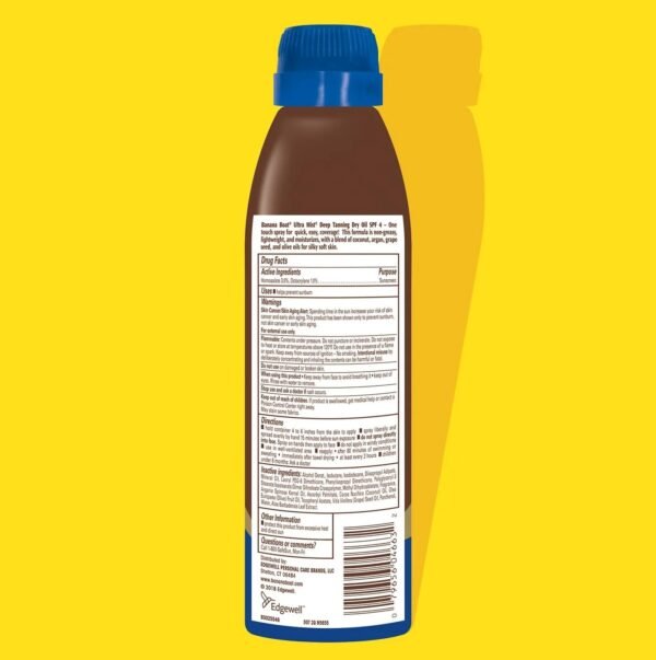 Banana Boat Protective Dry Oil Clear Sunscreen Spray 25 170gm - Image 3