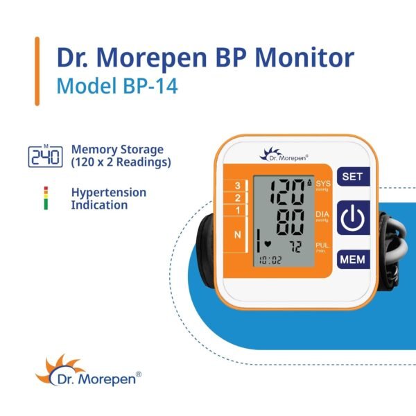 Dr Morepen Blood Pressure Monitor (BP-14) - Image 2