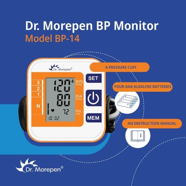 Dr Morepen Blood Pressure Monitor (BP-14) - Image 4