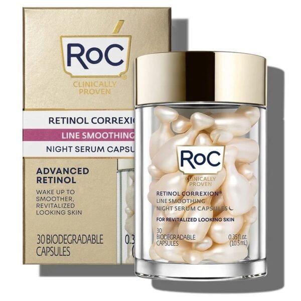Roc Retinol Correxion Night Serum 30 Capsules