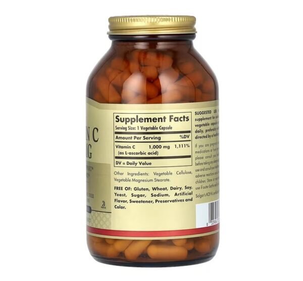 Solgar Vitamin C 1000mg - Image 2