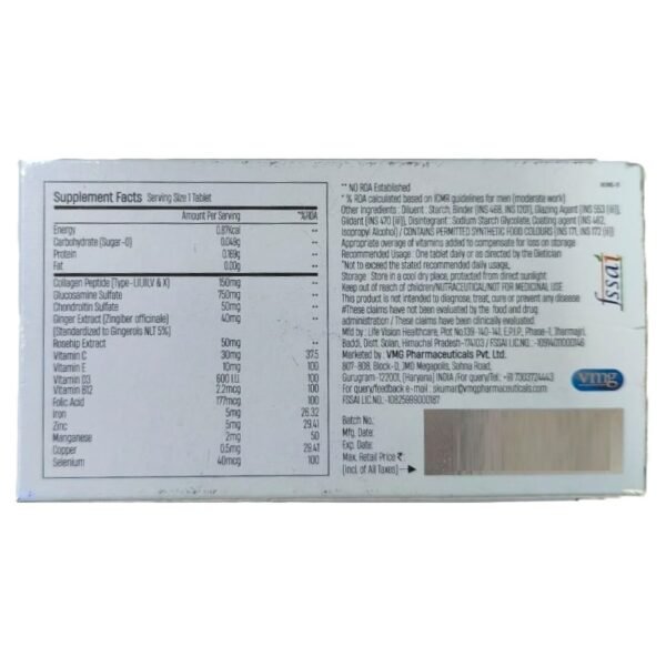 Vmg Vigorzan Joint Pain Relief Tablets - Image 2