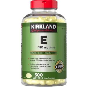 Kirkland Signature Vitamin E - 180mg (400IU) 500 Softgels