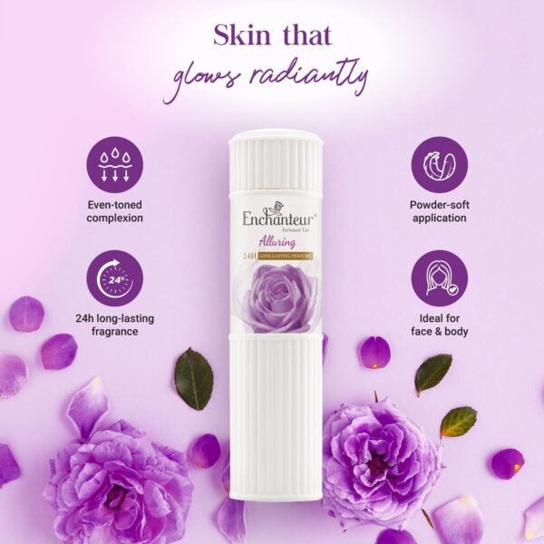 Enchanteur Perfumed Body Talcum Powder 250gm - Image 3