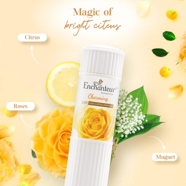 Enchanteur Perfumed Body Talcum Powder 250gm - Image 6