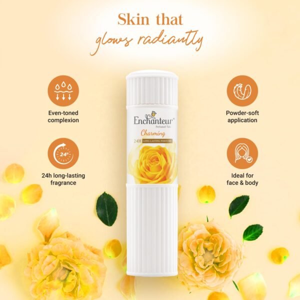 Enchanteur Perfumed Body Talcum Powder 250gm - Image 7