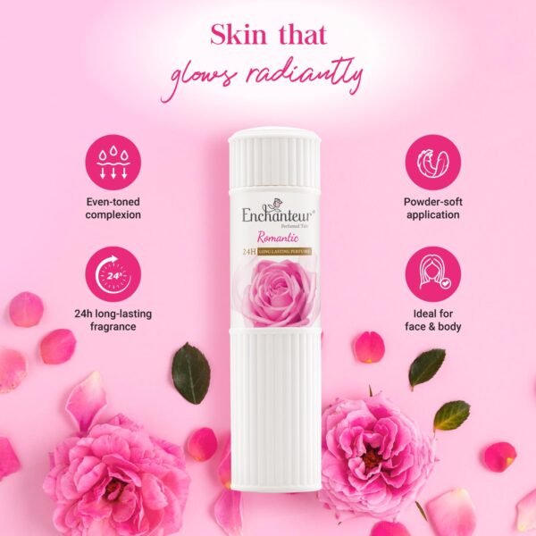 Enchanteur Perfumed Body Talcum Powder 250gm - Image 9