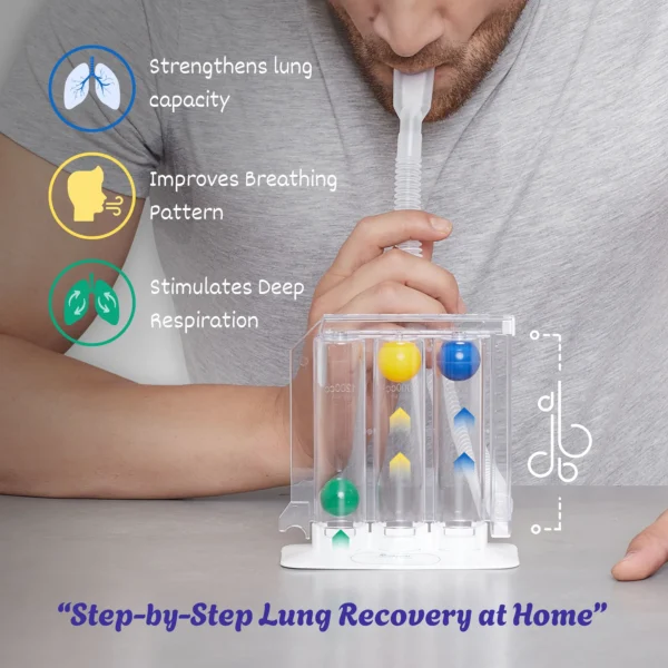 Romsons Respirometer Lungs (Respiratory Exerciser) - Image 3