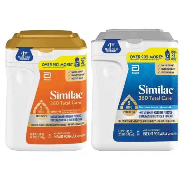 Abbott Similac 360 Total Care Milk Based Powder Infant Formula- 1.13kg