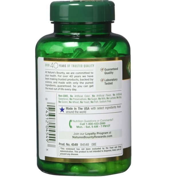 Nature's Bounty Milk Thistle 250mg 200 Capsule - Image 2