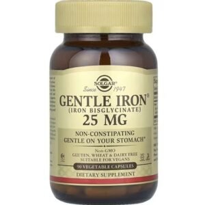 Solgar Gentle Iron Bisglycinate 25 mg 90 Capsules
