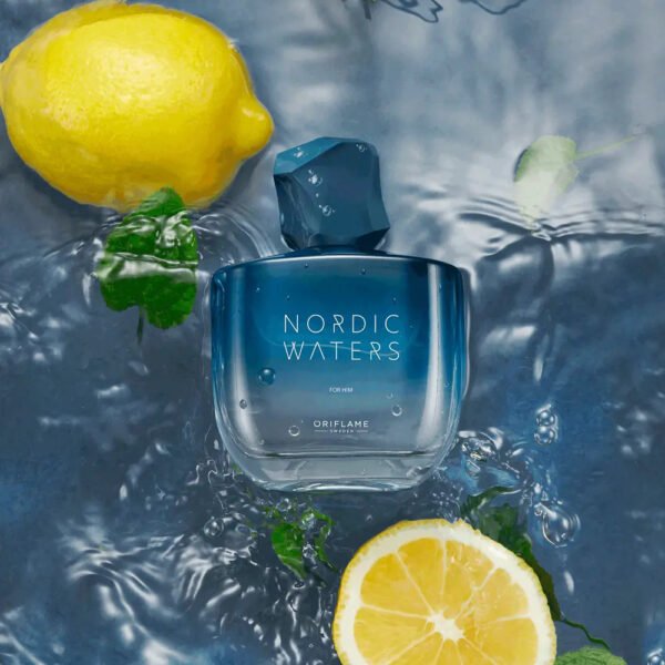 Oriflame NORDIC-WATERS For him Eau de Parfum – 75ml - Image 2
