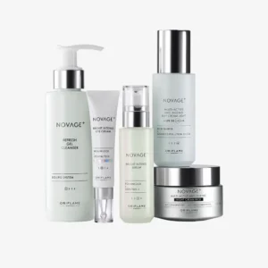 Oriflame Novage+ Bright Intense Routine Mixed 5 full size product set