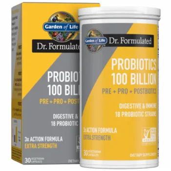 Garden of Life Probiotics -100Billion,30 Vegetarian Capsules
