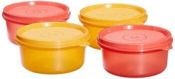 Tupperware Tropical Plastic Container Set, 230ml, Set Of 4