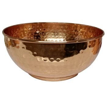 Relikart® Copper Hammered Decorative Design Pot 1200ml