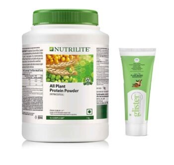 Amway Nutrilite All Plant Protein Powder 1kg With Herbal Toothpaste 50g (Free)