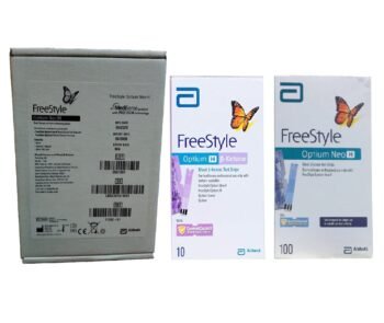Abbott Freestyle Optium Neo H Blood Glucose Monitor, Optium H Beta-Ketone 10 Test Strip, Optium Neo H Blood Glucose 100 Strip