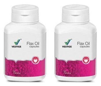 Vestige Flax Oil 90 Capsules 500mg (Pack Of 2)