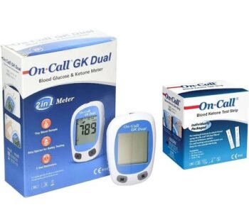 Acon On Call GK Dual Blood Glucose Ketone Monitor With 25 Test Strips