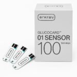 Arkray Glucocard 01 Sensor Blood Glucose Test Strips 100