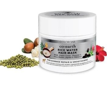 Colorbar Co-Earth Rice Water Hair Mask 200gm with Free neem comb