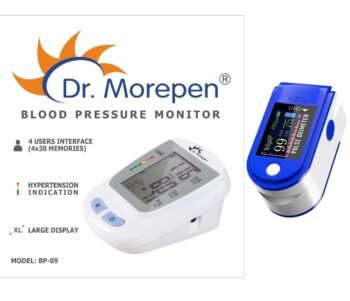 Dr Morepen BP Monitor BP-09 With Pulse Oximeter Fingertip