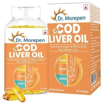Dr. Morepen Cod Liver Oil Capsules 100