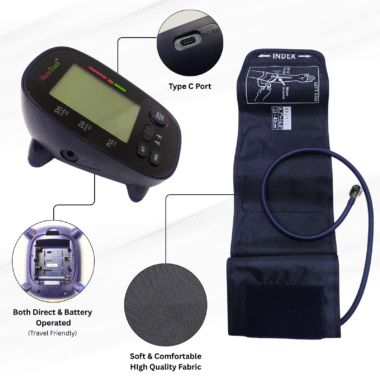 Upper Arm Blood Pressure Monitor by HemoTouch