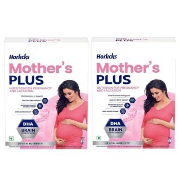 Horlicks Mother’s Plus Protein Powder 400 gm (Pack Of 2)